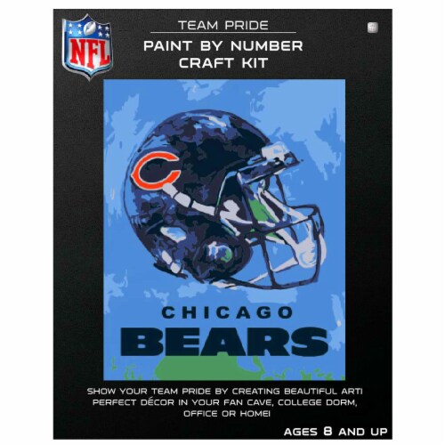 NFL Chicago Bears Team Pride Paint by Number Craft Kit, 1 ct - Ralphs