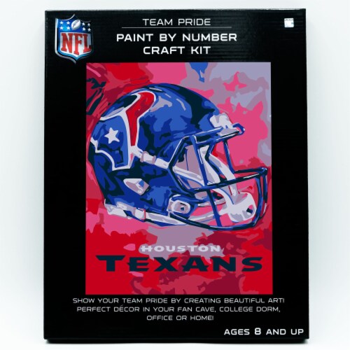 NFL Houston Texans Team Pride Paint by Number Craft Kit, 1 ct - Harris  Teeter