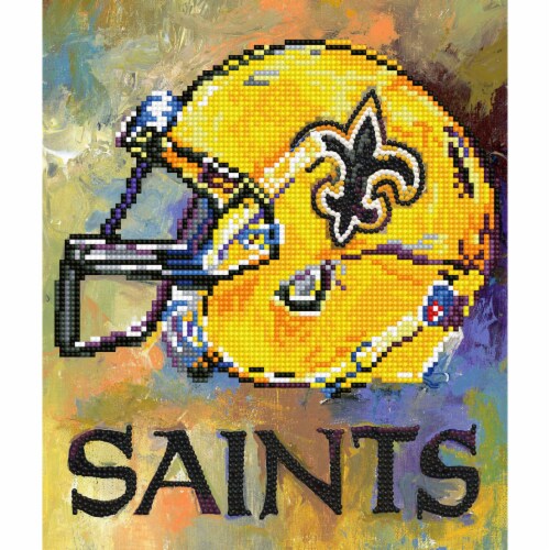 New Orleans Saints NFL Team Pride Diamond Painting Craft Kit, 15.4 x 12.8  in - Dillons Food Stores