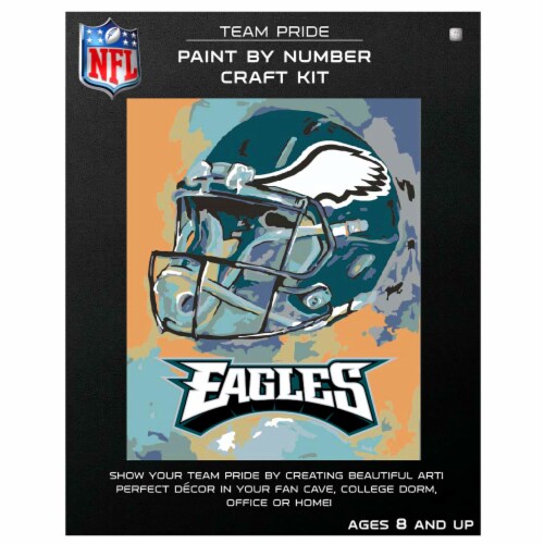 NFL Philadelphia Eagles Team Pride Paint by Number Craft Kit, 1 ct - Harris  Teeter