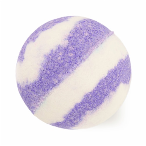 Yeti Bath Bomb 8 Oz. 2.75 Inch With Shea Butter, Purple Eco