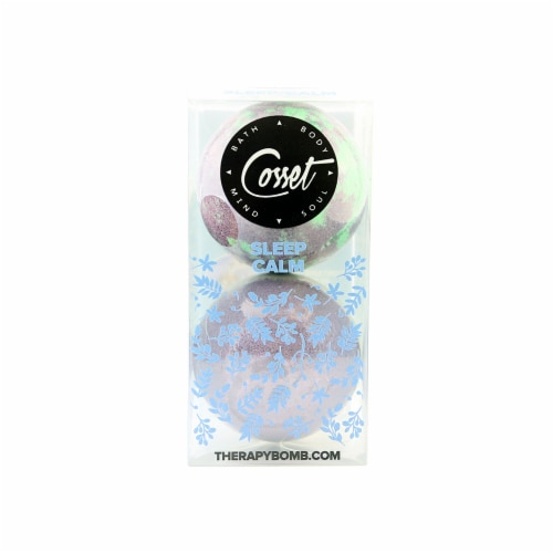 Cosset Sleep Calm Bath Bombs Perspective: front