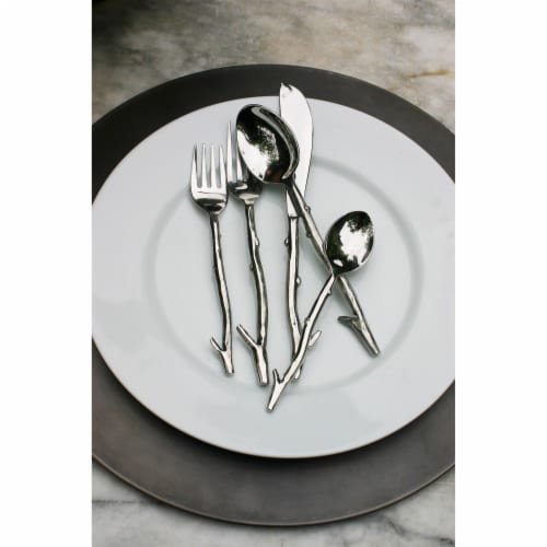 Vine Polished 5-piece Cutlery Set Perspective: front