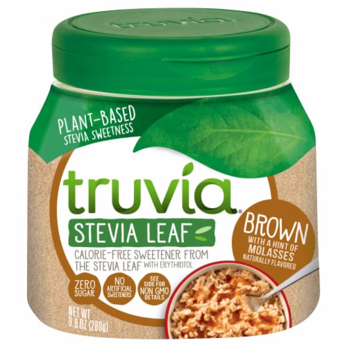 Truvia® Stevia Leaf Brown Sugar Sweetener Perspective: front