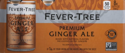Fever Tree Premium Ginger Ale Perspective: front