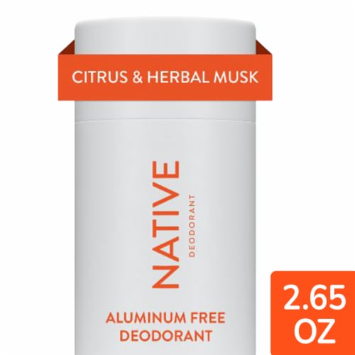 Native Citrus & Herbal Deodorant Perspective: front