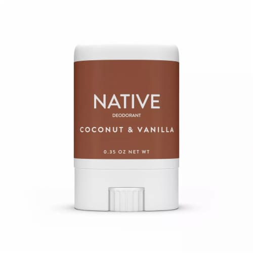Native Coconut & Vanilla Mini Deodorant Perspective: front