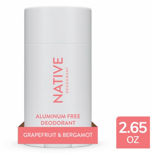 Native Grapefruit & Bergamot Deodorant Perspective: front