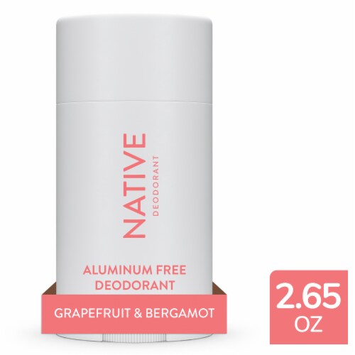 Native Grapefruit & Bergamot Deodorant Perspective: front