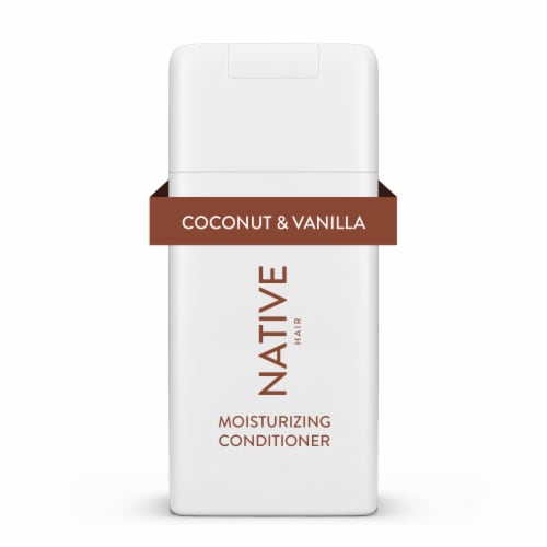 Native Moisturizing Conditioner with Coconut and Vanilla, Sulfate Free for Men and Women Perspective: front