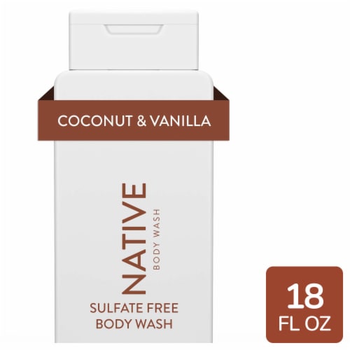 Native Coconut & Vanilla Body Wash, 18 fl oz - Foods Co.