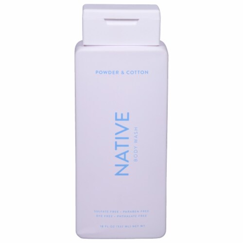 Native Powder & Cotton Body Wash Perspective: front