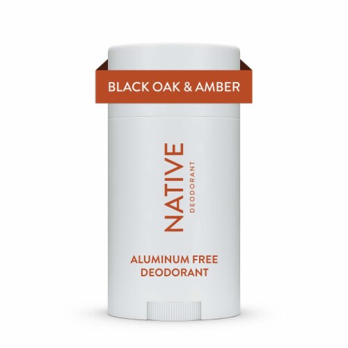 Native Black Oak & Amber Deodorant Perspective: front