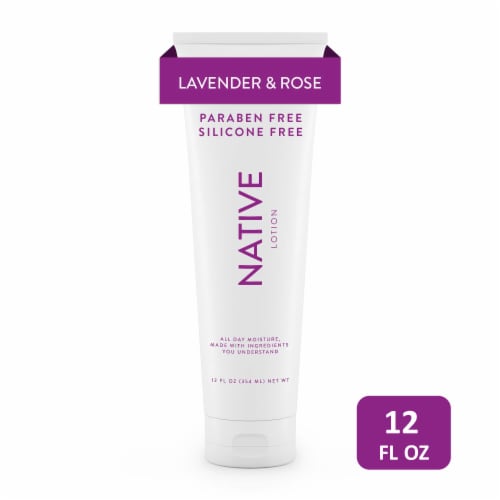 Native Lavender & Rose Lotion Perspective: front