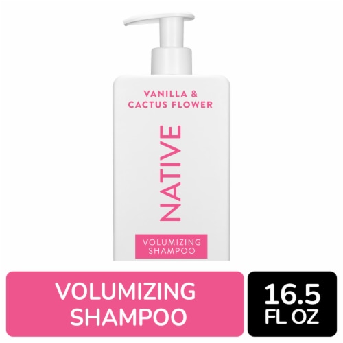 Native Volumizing Shampoo Vanilla & Cactus Flower Scent Perspective: front