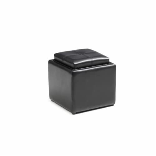 Ottoman with on sale flip tray