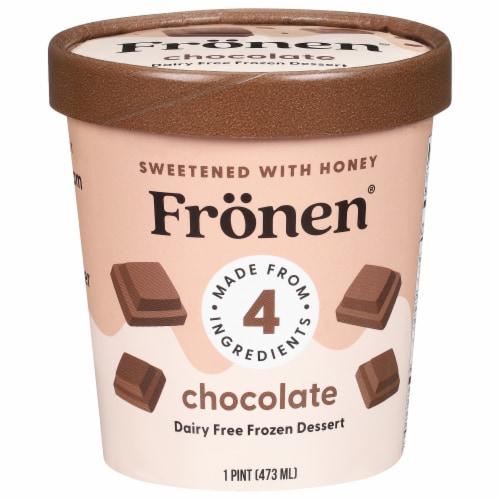 Fronen Chocolate Non-Dairy Frozen Dessert Perspective: front