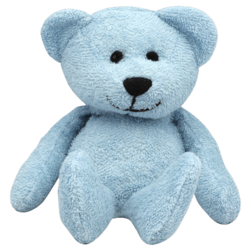 Thermal Aid Therapy Bear - Blue Perspective: front
