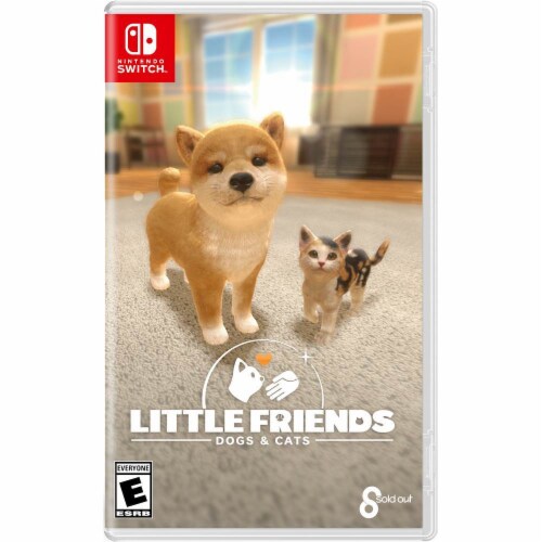 Little Friends: Dogs & Cats (Nintendo Switch) Perspective: front