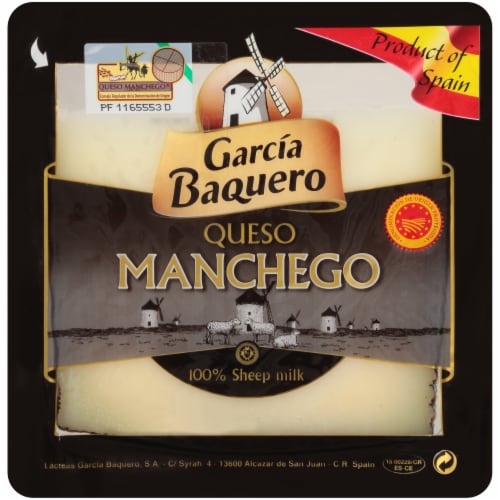 Garcia Baquero Queso Manchego Cheese Perspective: front