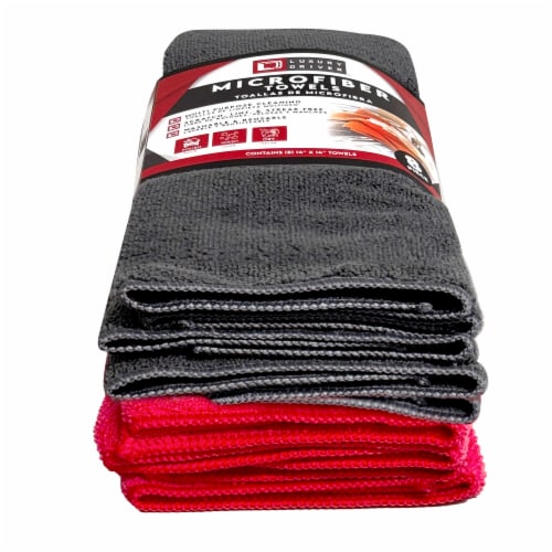 Luxury Driver 14-by-14 Inch Microfiber Towels Perspective: front