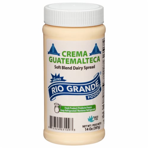 Rio Grande Foods Crema Guatemalteca Soft Blend Dairy Spread Perspective: front