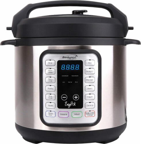 Instant Pot 6010889 8 qt. Duo Plus Stainless Steel Pressure Cooker, Black &  Silver, 1 - Fred Meyer