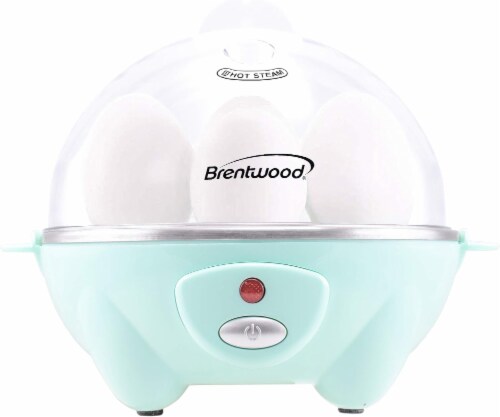 Brentwood Electric Egg Cooker w/Auto Shutoff Blue BTWTS1045BL, 1