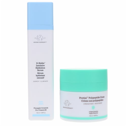 Drunk Elephant When In Roam Set: Protini Polypeptide Cream 50ml+ BHydra Intensive Hydration S Perspective: front