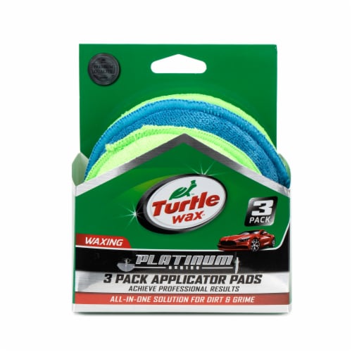 Turtle Wax Platinum Car Wax Applicator, 3 pk - Kroger