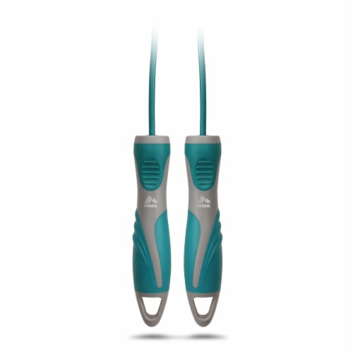 RBX Contoured Jump Rope - Emerald Perspective: front
