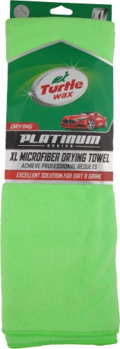 Turtle Wax™ Platinum Series XL Microfiber Drying Towel Perspective: front