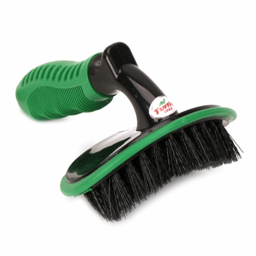 Turtle Wax Tire Brush - Black/Green Perspective: front