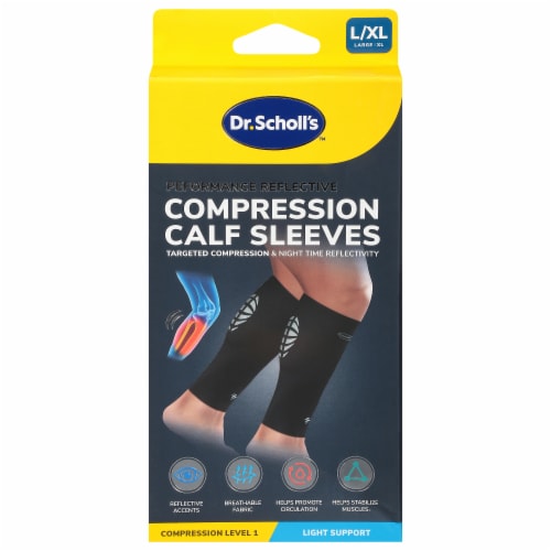 Dr. Scholl's Compression Calf Sleeves Perspective: front