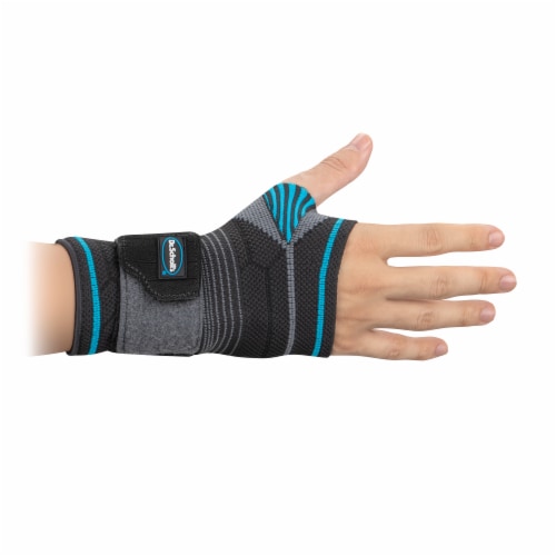 Dr. Scholl's™ Advanced Massaging Gel Adjustable Support Wrist Brace Perspective: front