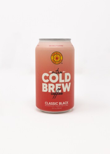 New Mexico Pinon Coffee® Nitro Cold Brew Classic Black Perspective: front