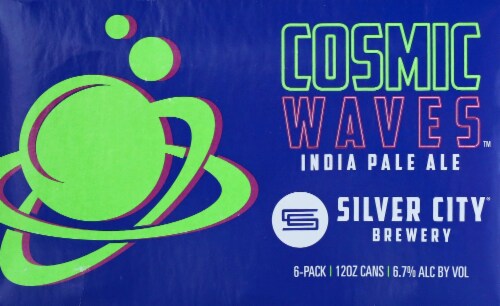 Silver City Brewery Cosmic Waves India Pale Ale Perspective: front