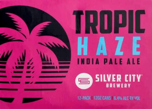 Silver City Tropic Haze IPA Perspective: front