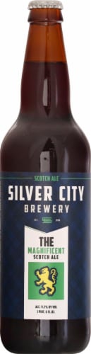 Silver City Brewery Fat Scotch Ale Perspective: front