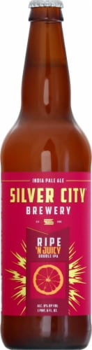 Silver City Whoop Pass Double IPA Perspective: front