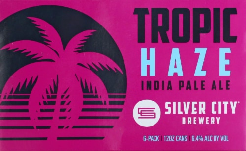 Silver City Tropic Haze India Pale Ale Perspective: front