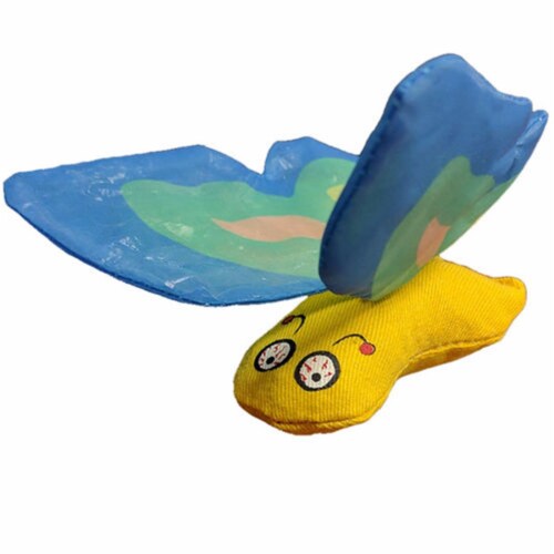 DuckyWorld YEOWWW! Butterflies Catnip Toy (Blue) DuckyWorld YEOWWW! Butterflies Catnip Toy (Blue)