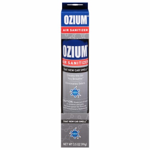 Ozium® New Car Scent Aerosol Air Sanitizer Perspective: front