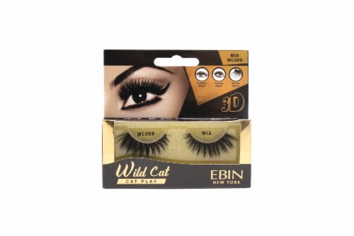 Ebin New York Wild Cat Mia 3D Lashes Perspective: front