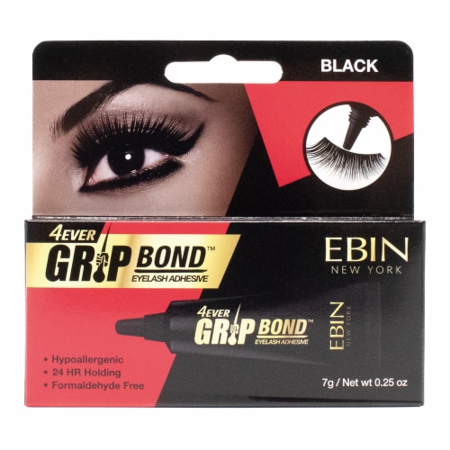 Ebin New York 4Ever Grip Bond Eyelash Adhesive Tube Perspective: front