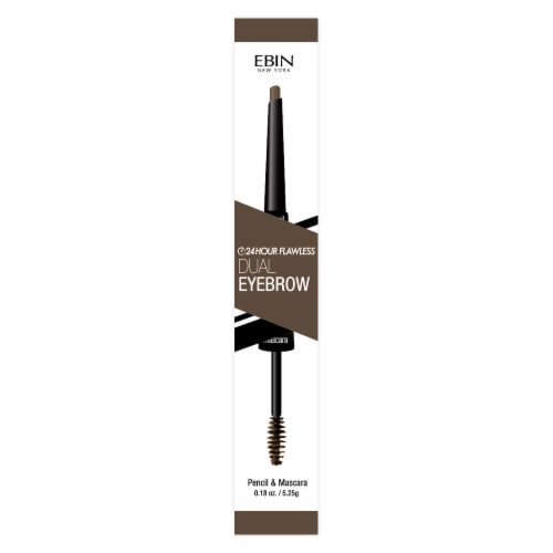 Ebin 24 Hour Flawless Dual Eyebrow Natural Espresso Perspective: front