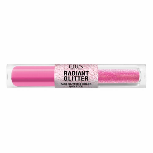 Ebin Radiant Glitter Face Glitter and Color Duo Stick Sprinkle Sparkle Perspective: front
