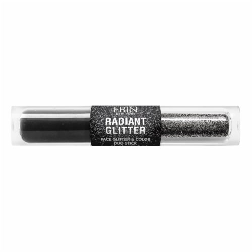 Ebin Radiant Glitter Face Glitter and Color Duo Stick Sparkle After Dark Perspective: front
