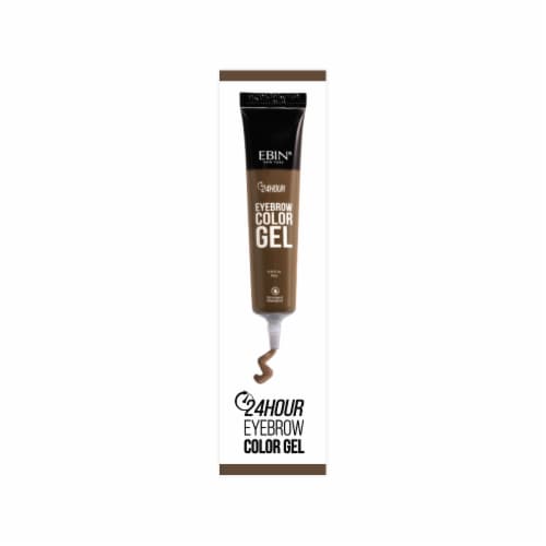 Ebin 24 Hour Natural Brown Eyebrow Color Gel Perspective: front