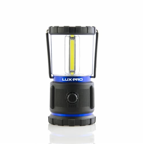 Lux-Pro LED Lantern - Black/Blue Perspective: front